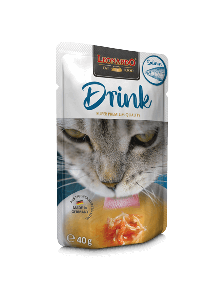 Leonardo pouches drink salmon Katze, Katzennahrung, Drink, Beef, Rind, Flüssigkeit, besseres trinken